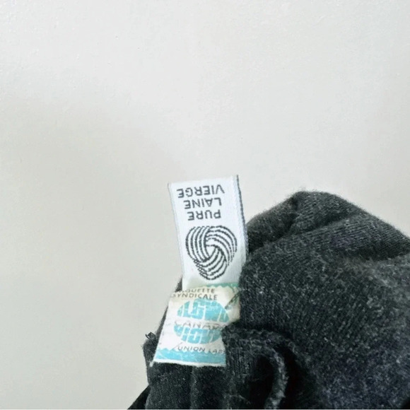 Holt Renfrew Anne Klein Vintage Wool Midi Pull On Skirt - Picture 9 of 12